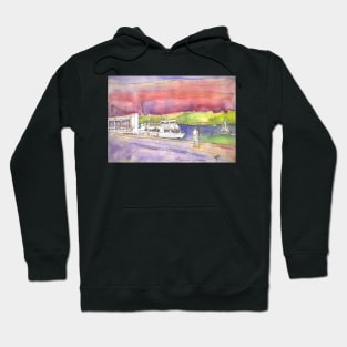 river cruises at sunset. Hoodie